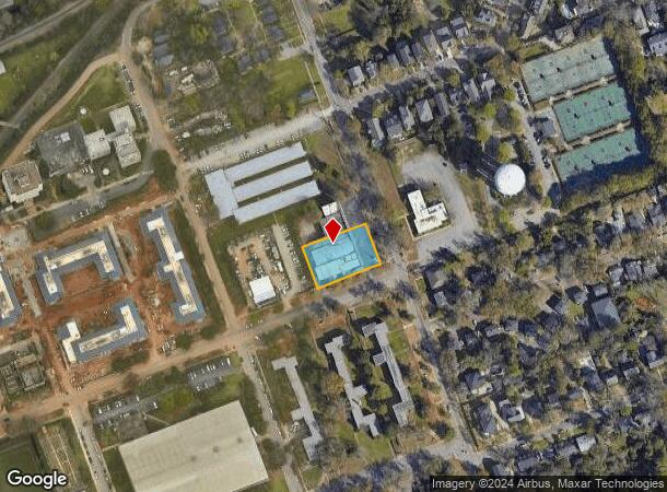  205-221 Pickens St, Columbia, SC Parcel Map