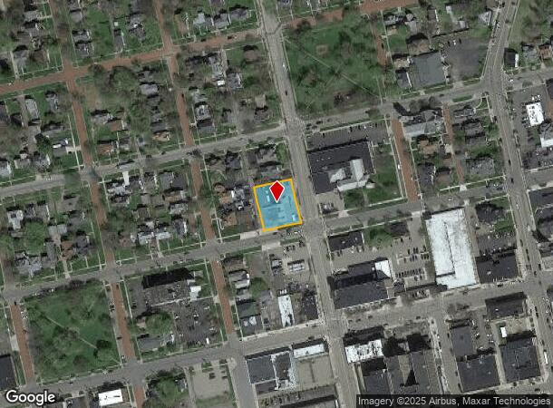  509 Washington St, Jamestown, NY Parcel Map