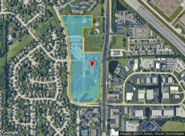  7525 Mcfarland Blvd, Indianapolis, IN Parcel Map