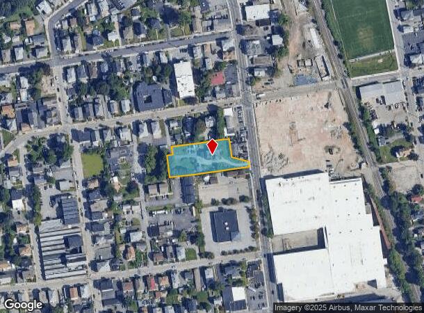 1192 Broad St, Central Falls, RI Parcel Map
