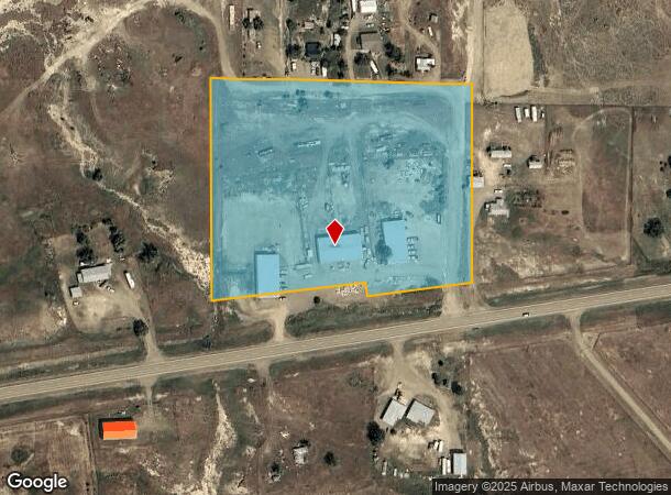 184 Highway 200 S, Glendive, MT Parcel Map