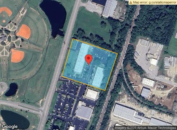  1625 N Church St, Rocky Mount, NC Parcel Map