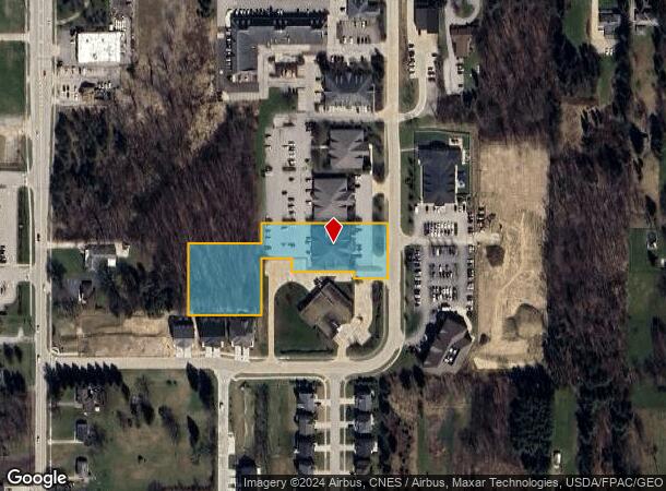  8000 Town Centre Dr, Broadview Heights, OH Parcel Map