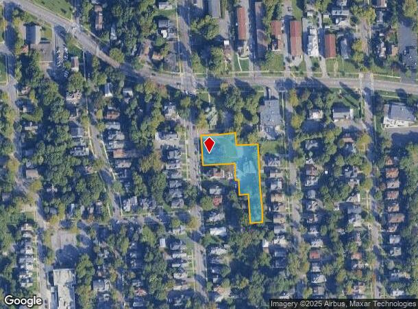 321 Westcott St, Syracuse, NY Parcel Map