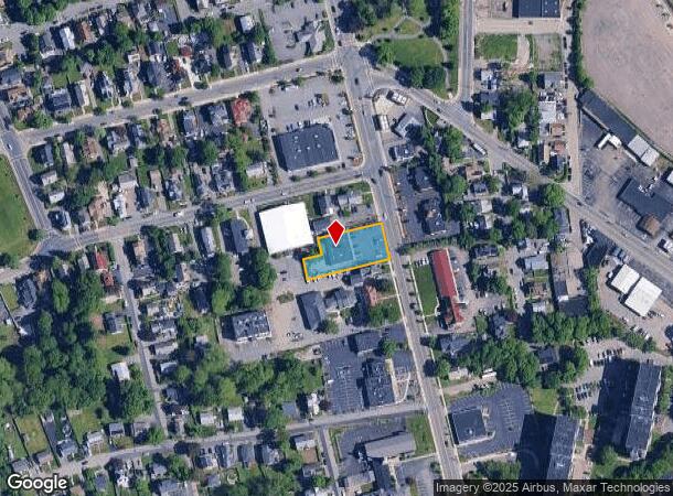  1293 Main St, Brockton, MA Parcel Map