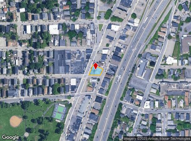 148 Millbury St, Worcester, MA Parcel Map