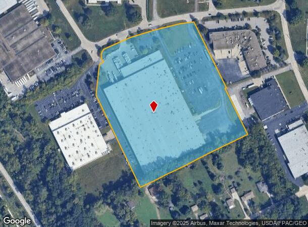  9450 Allen Dr, Cleveland, OH Parcel Map