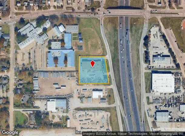 1351 S Loop 12, Irving, TX Parcel Map
