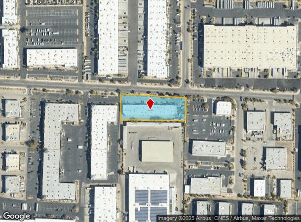  3565 E Post Rd, Las Vegas, NV Parcel Map