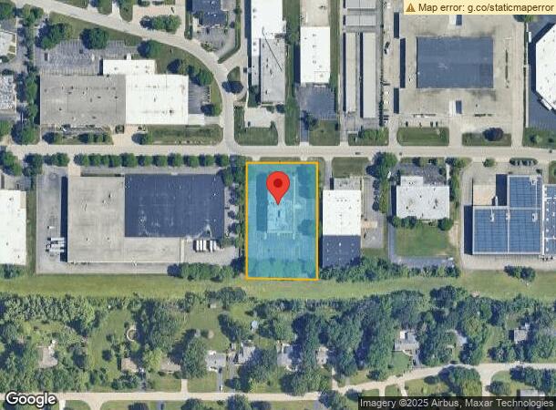  1275 Davis Rd, Elgin, IL Parcel Map