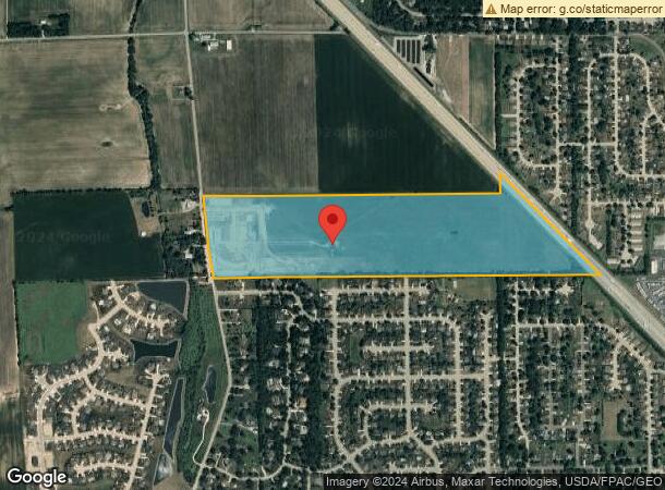  3401 S Peters Rd, Tipp City, OH Parcel Map