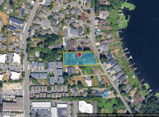16126 Larch Way, Lynnwood, WA Parcel Map