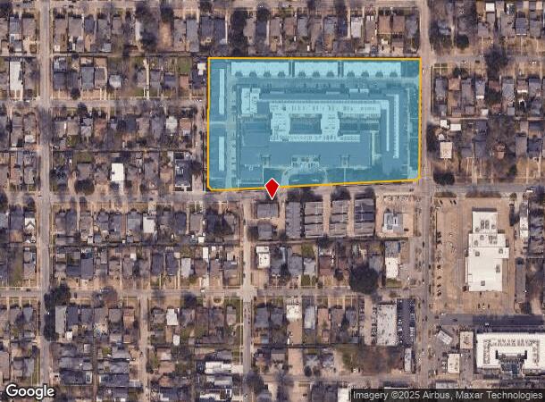  5619 Belmont Ave, Dallas, TX Parcel Map