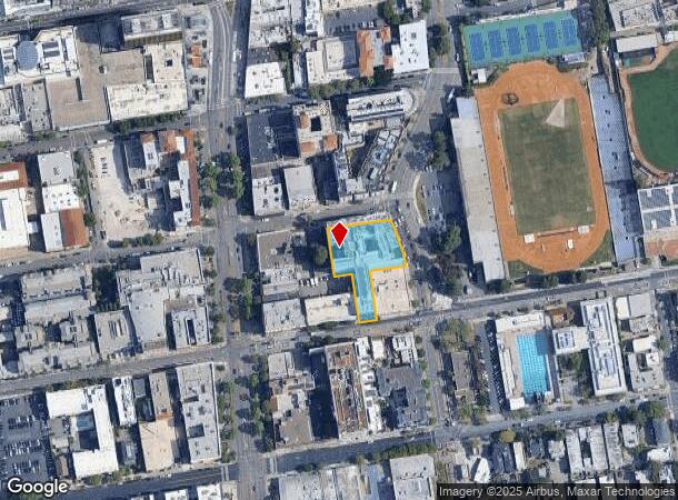 2150 Kittredge St, Berkeley, CA Parcel Map