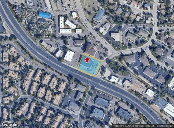  6121 N Academy Blvd, Colorado Springs, CO Parcel Map