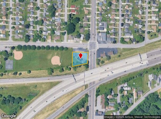 1270 Harlem Rd, Buffalo, NY Parcel Map