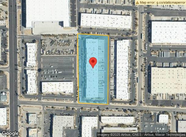  6275 S Pearl St, Las Vegas, NV Parcel Map