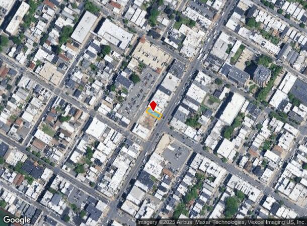  6121 Bergenline Ave, West New York, NJ Parcel Map