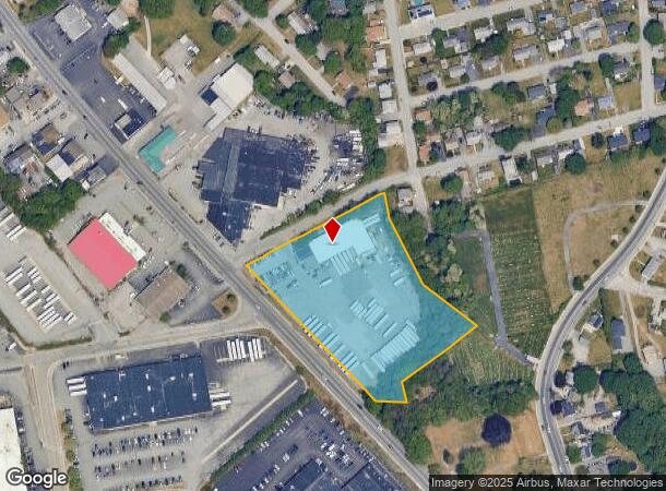 846 Cumberland Hill Rd, Woonsocket, RI Parcel Map