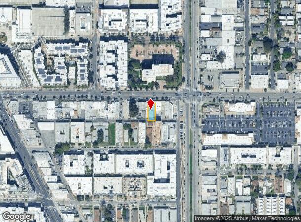  11016 Magnolia Blvd, North Hollywood, CA Parcel Map