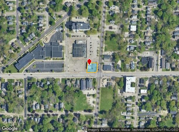  620 N Howard St, Akron, OH Parcel Map