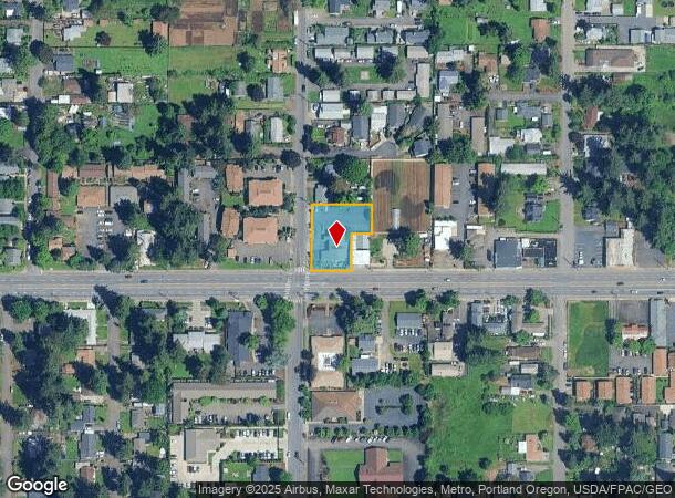  13909 Se Stark St, Portland, OR Parcel Map