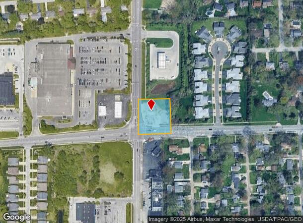  5850 W Bancroft St, Toledo, OH Parcel Map