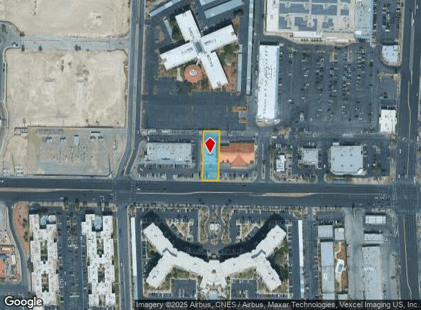  1060 E Flamingo Rd, Las Vegas, NV Parcel Map