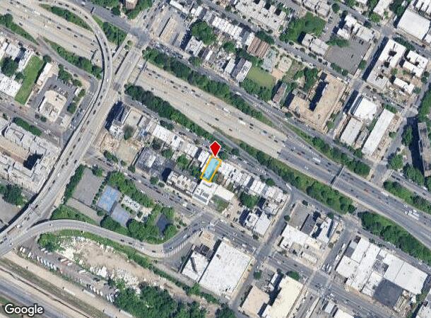 446 E 134Th St, Bronx, NY Parcel Map