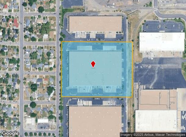  5000 Osage St, Denver, CO Parcel Map