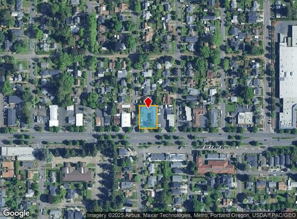  7609 Se Powell Blvd, Portland, OR Parcel Map