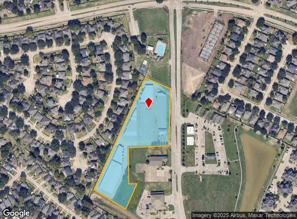 5208 Reading Rd, Rosenberg, TX Parcel Map