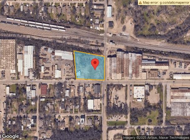  1813 W Commerce St, Dallas, TX Parcel Map