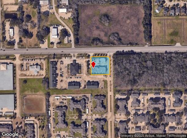 7902 Broadway St, Pearland, TX Parcel Map