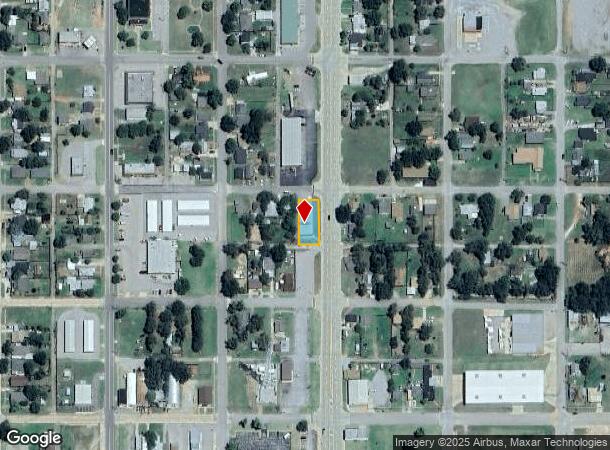  416 N 4Th St, Clinton, OK Parcel Map