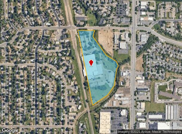  380 W 37Th St, Loveland, CO Parcel Map