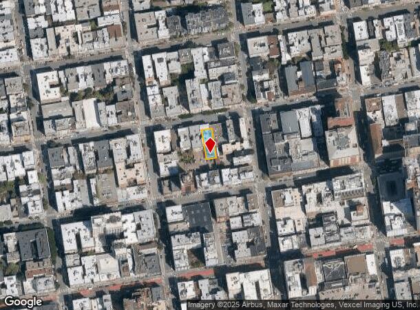  745 Sutter St, San Francisco, CA Parcel Map