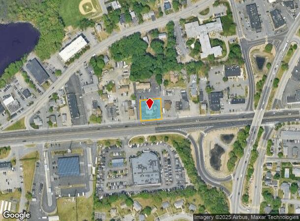  389 Worcester Rd, Framingham, MA Parcel Map