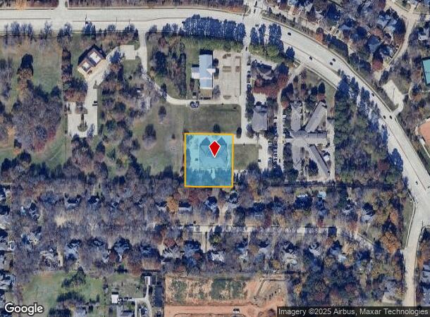  3419 Cross Timbers Rd, Flower Mound, TX Parcel Map