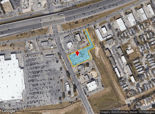  1031 S Walnut Ave, New Braunfels, TX Parcel Map