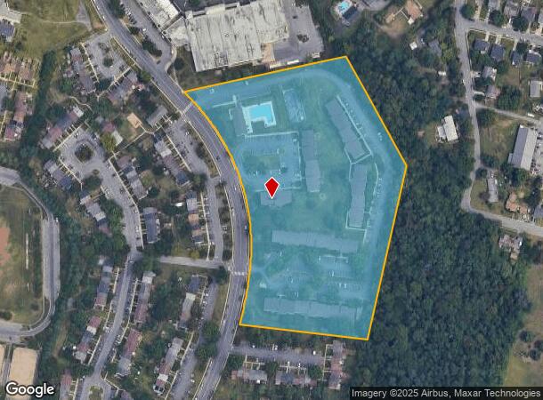  1072 Redfield Ct, Frederick, MD Parcel Map