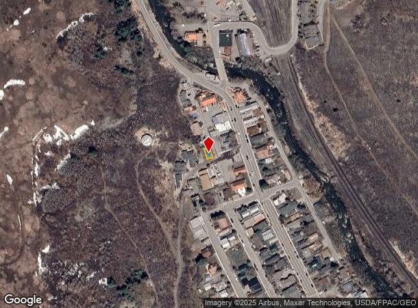 167 Williams St, Minturn, CO Parcel Map
