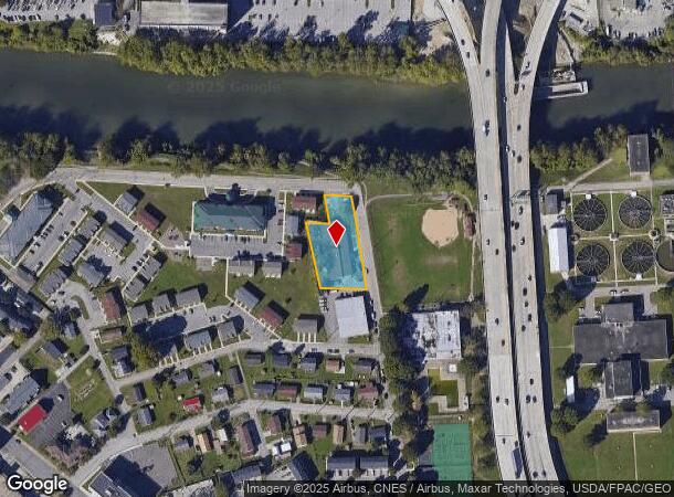 201 Donnally St, Charleston, WV Parcel Map