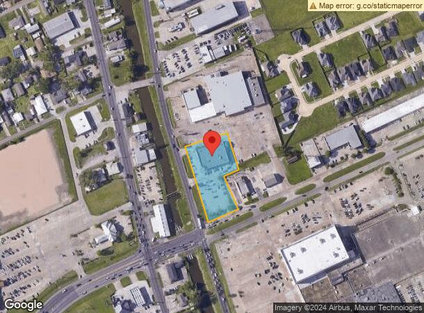  5831 W Park Ave, Houma, LA Parcel Map