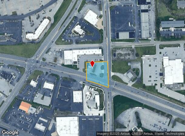 1051 E Coliseum Blvd, Fort Wayne, IN Parcel Map