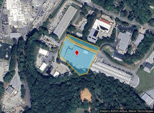 170 N Industrial Way, Canton, GA Parcel Map