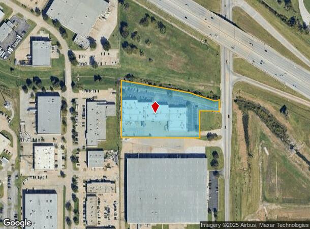  5350 S 129Th Ave E, Tulsa, OK Parcel Map