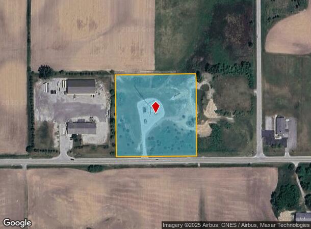  1300 W New Monee Rd, Crete, IL Parcel Map