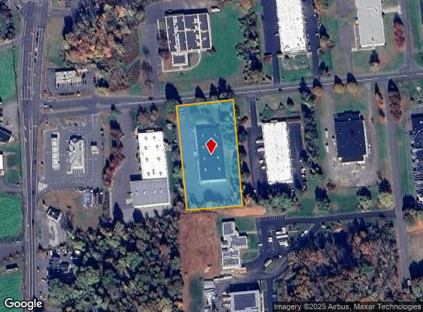  6 Thompson Rd, East Windsor, CT Parcel Map