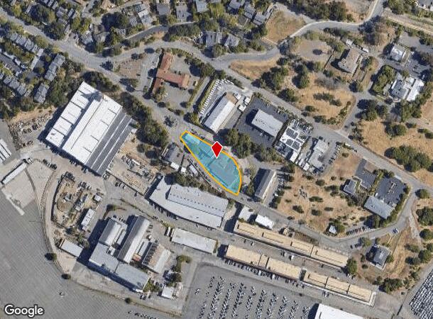  941 Grant St, Benicia, CA Parcel Map